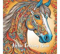 Horse Coloring Book For Stress Relief