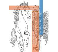 Horse & Farm Friends: A Playful Zentangle Coloring Adventure: 61 Humorous, Tricky, and Whimsical Patterns of Horses and Barnyard Animals