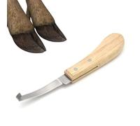 Horse Farrier Hoof Trimmer Tool - Wooden Handle Hoof Cutter