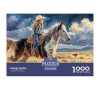 Horse Gigantic 1000-Piece Jigsaw Puzzles for Adults An Arsenal of 1000 Ruthlessly Difficult Challenging Puzzle Game Pieces - Engineered to Be A Trophy Gift Jigsaw Puzzles for Adults And Kids 1