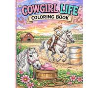 Horse Girl Adventures Coloring Book