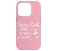 Horse Girl è il mio unico tratto di personalità Custodia per iPhone 14 Pro