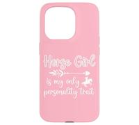 Horse Girl è il mio unico tratto di personalità Custodia per iPhone 15 Pro
