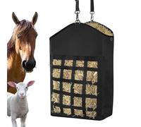 Horse Hay Bag, Slow Feed Dispenser Net, Hangable Outdoor Storage Holder, Durable Farming Supply Gear, Ideal for Sheep, Goats, Livestock Care, Ranch Use, Barn Fundamentals, Stabile Feeding
