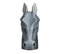 Horse-Head Trailer Hook Cover - 3D Printed 14cm Tow Hitch Protection Cap | Horse Head Cap | Dustproof Trailer Hook Cover | Decorative Car SUV Truck Accessories