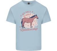 Horse La Mia Unica Relazione Stabile Maglietta Equestrian Per Bambini