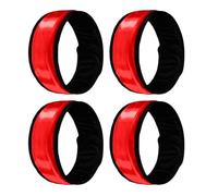 Horse Leg Bands - 4 Pack Equestrian Safety Gear | Visible Horse Leg Bands With 4 Lighting Modes For Night Riding Trail Road Parade Farm Stable Ranch And Stall Use And Durable Reflective Equestrian