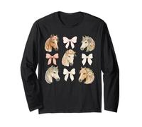 Horse Lover Equestrian Enthusiast Riding & Stable Essentials Maglia a Manica