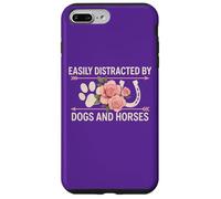 Horse Lover Girl For Women Teen Girls Kids Cute Horse Mom Custodia per iPhone 7 Plus/8 Plus