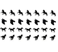 Horse Pony Stallion Collections (Horse Vinyl Stickers Black)
