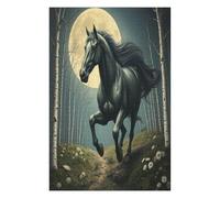 Horse Puzzle 1000 Pezzi Giochi Da Tavolo Per Serate Paisaje Edificio Divertimento in Gruppo Rilassamento E Convivialità Regalo Per Amici 1000 PCS