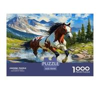 Horse Puzzle Da 1000 Pezzi Per Amanti Della Scienza: Esplora Mondi Scientifici E Esercita La Ragione!