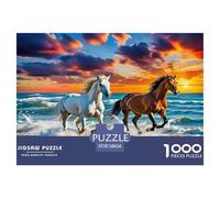 Horse Puzzle Da 1000 Pezzi Per Amici in Riunione: Collaborare E Passare Un Momento Unico!