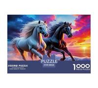 Horse Puzzle Da 1000 Pezzi Per Chi Cerca Stimoli Mentali: Un Desafio Divertente Per La Mente!