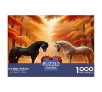 Horse Puzzle Da 1000 Pezzi Per Coppie Giovani: Costruite Complicità Attraverso Un Passatempo Condiviso!