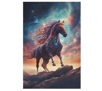 Horse Puzzle Games for Adults E Bambini - for Creativity And Mindfulness - Challenging Jigsaw Puzzles 1000 Pezzi for Family 78×53cm