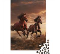Horse Race Puzzle 1000 Pezzi Adulti, Horse Allenamento Mentale, Attività Collettiva, Oggetto Decorativo, Idea Regalo Originale 1000pcs (75x50cm)