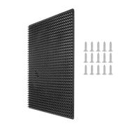 Horse Scratching Pad Mat, Livestock Grooming Ease Tool, Soft Bristle Texture, Durable Flexible Design, Farm Comfort Solution for Cattle Sheep Goats Animals Easy to Use