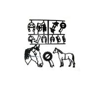 Horse Set Patchwork Cutters Sugarcraft Tools
