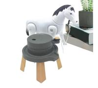 Horse Toys For Kids Electric Millstone Pulling Educational Figurine Playset