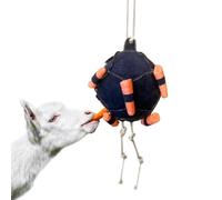 Horse Treat Ball, Slow Feed Carrot Ball Feeder, Interactive Buster, Stress Reliever for Feeding, Avoid Boredom for Horses, Cattle, Sheep, Farm, Goats, Durable and Engaging Outdoor Toy
