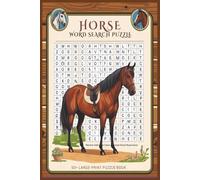 Horse Word Search Puzzle Book
