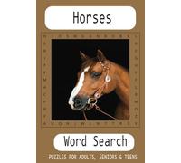 Horse Word Search Puzzle Book