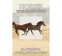 Horse Word Search Puzzle Book: Horse Lover Activity Book | Word Search Book About Horse | Word Search Book for Horse Lovers | Horse Activity Book for ... and Puzzles Book | Animal Word Search Book