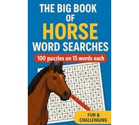 Horse Word Search Puzzle Book: Word Searches with Easy to Read Print about Horses, Horseback Riding, Horse Racing and More | 6x9 inches, 100 pages | ... Gift for vacations, Holidays and Free Time