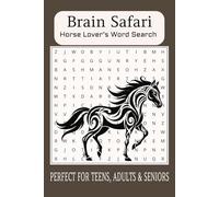 Horse Word Search Puzzle Book: Word Searches with Easy to Read Print - Hooves, Manes, and More | 6x9 inches, 100 pages | 52+ Puzzles - A Perfect Gift for Vacations, Holidays, and Leisure Time.