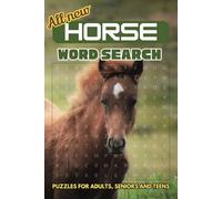 Horse word search puzzle book: Words searches with easy to read print about Horses, Equestrian, point to point, Horse racing, Hunting, Steeplechase and more