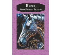 Horse Word Search Puzzles: 6 x 9 Inches | 110 Pages | 55 Puzzles | Great Gift For Horse Lovers