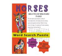 Horse Word Search: Saddle up for a Ride Through the World of Horses!