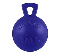 Horsemen's Pride Jolly Animali Tug-n-Toss - Heavy Duty Chew Ball W/Handle