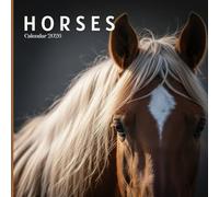Horses 2026 Calendar: Majestic Horses, Ponies & Foals in Scenic Photography for Animal Lovers