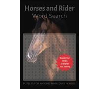 Horses and Rider Word Search Book: A Horse and Rider Themed Word Find Puzzle for Adults, Seniors and Teens
