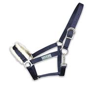 Horses, Cavezza Winry con Pelo Blu Pony, Cavezza Confortevole, Utile per Condurre Il Cavallo a Mano o per Assicurarlo Durante Le Operazioni di Strigliatura, Sellatura o Trasporto