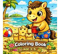 Horses Celebrating the Holidays - A Coloring Book: Simple and Cute Horse Illustrations for Creative Coloring Fun