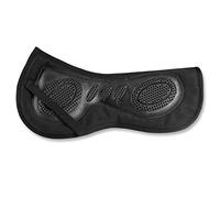 Horses Semisottosella Shockproof Nero Full, Semisottosella Morbido e Resistente, Ideale per Proteggere Il Cavallo da Shock o Problematiche alla Schiena