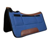 Horses Sottosella Diamon Wool con Tasche, Morbido e Resistente, Indispensabile per Proteggere Il Cavallo da Traumi e Shock Eccessivi, Sobrio ed Elegante