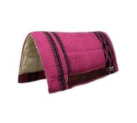 Horses Sottosella Western PRO-Pad Classic, Morbido e Resistente, Indispensabile per Proteggere Il Cavallo da Traumi e Shock Eccessivi, Sobrio ed Elegante (Fucsia)