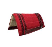 Horses Sottosella Western PRO-Pad Classic, Morbido e Resistente, Indispensabile per Proteggere Il Cavallo da Traumi e Shock Eccessivi, Sobrio ed Elegante (Rosso)