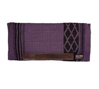 Horses Sottosella Western PRO-Pad Classic, Morbido e Resistente, Indispensabile per Proteggere Il Cavallo da Traumi e Shock Eccessivi, Sobrio ed Elegante (Lilla)