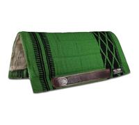 Horses Sottosella Western PRO-Pad Classic, Morbido e Resistente, Indispensabile per Proteggere Il Cavallo da Traumi e Shock Eccessivi, Sobrio ed Elegante (Verde)