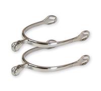 Horses Speroni Uomo SoftTuch Semi Sfere 3 cm, Materiale Resistente, Confortevoli e Efficienti, Mantenere Gli Speroni in Posizione, Design Italiano