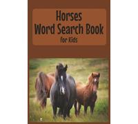 Horses Word Search Book for Kids