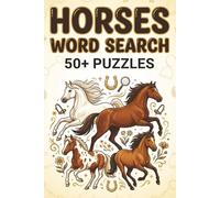 Horses Word Search Puzzle: Gallop Into Hours of Word-Finding Fun