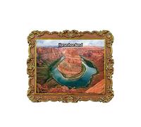 Horseshoe Bend Page Arizona USA Calamite per Frigorifero, Magnete 3D Viaggio Souvenir Decorazione Frigorifero Adesivo Magnetico Collezione Artigianale