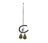 Horseshoe Wind Chime - 9,84 x 2,76 pollici Horseshoe Bell Memorial Windchime, Metal Wind Bell | for Housewarming Party Christmas Eave Garden Patio Porch Family Friends Classmates Supplies