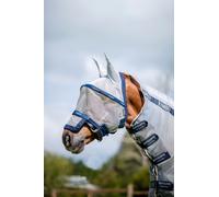 Horseware Ireland Rambo® Plus Flymask "Silver/Navy" - Full